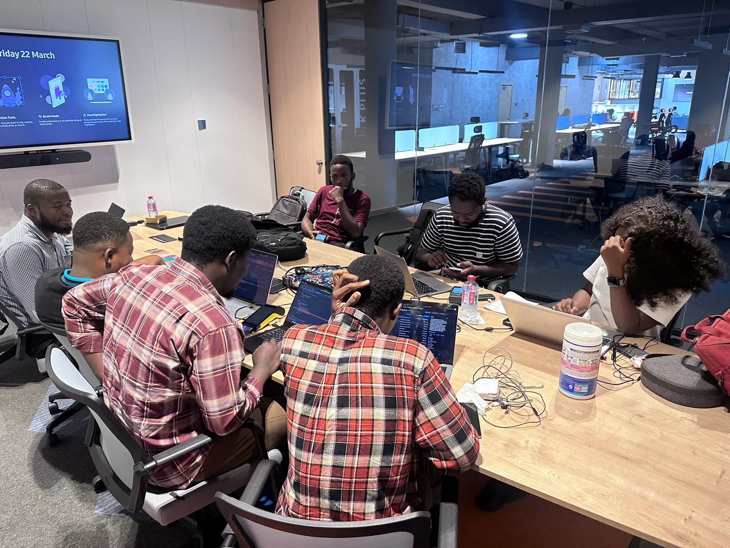 Classroom training session